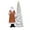 Brown, variant on Opvise LED Light Up Christmas Tree with Santa Resin Standing Santa Claus Figure with Lighted Tree Figurine for Indoor Tabletop Holiday Decoration