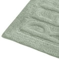 thumbnail image 2 of Veria 2 Piece Bath Mat with RELAX Sculpted Details, The Urban Port, Green - Saltoro Sherpi, 2 of 5