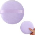 thumbnail image 1 of CUITING Powder Puff  5 Inch Powder Puff for Body Powder  Large Loose Powder Puff Ultra Soft Washable Velour Powder Puff for Face Powder Setting Powder Body Powder Loose Powder Other Powde, 1 of 5