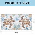 thumbnail image 3 of 1 Pack Magnetic Fluorescent Light Covers, 2x4 Ft, Ocean Turtle Seaweed Coral Sea Watercolor Magnetic Light Covers for Ceiling Lights Classroom Office Home Decor, 3 of 9