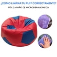 thumbnail image 4 of Puff Soccer Gde Lunics Azul/Rojo, 4 of 7
