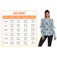 thumbnail image 3 of FORMRS Womens Long Sleeve Shirts UPF 50+ Sun Protection Quick Dry Fishing Hiking Tops, Size S-2XL, White Tiger Pattern, 3 of 8