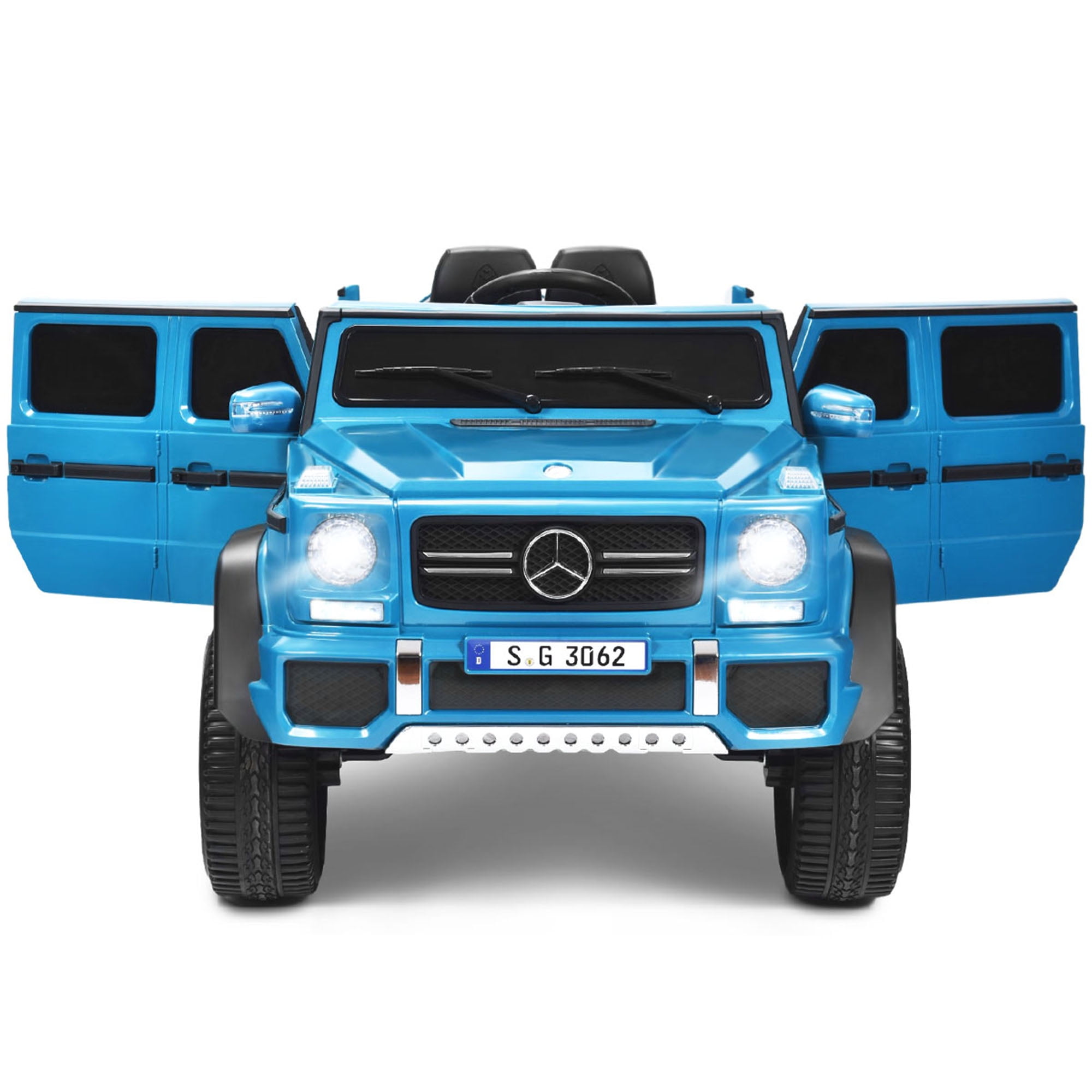Topbuy Navy Blue 12 V Mercedes Benz Powered Ride-On