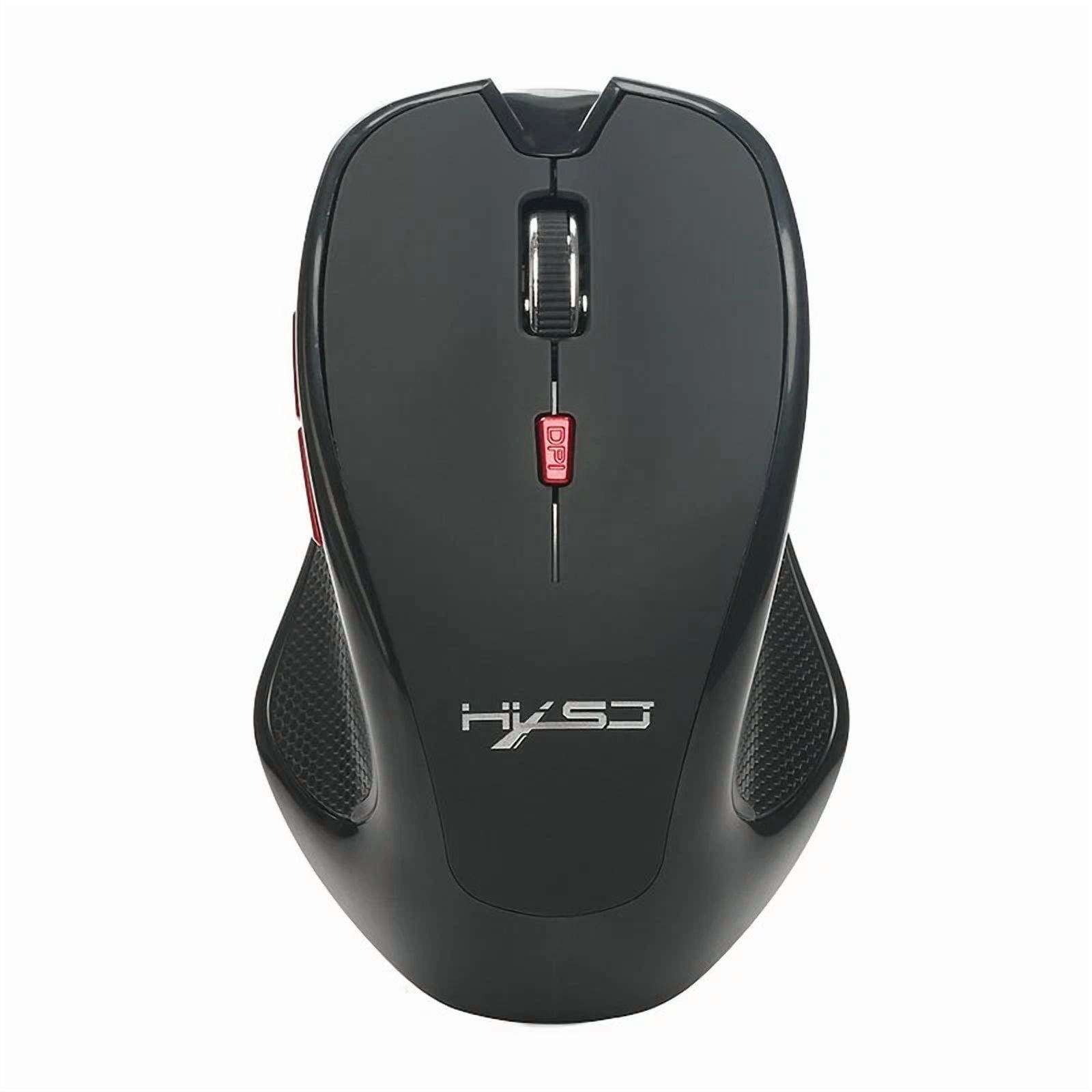 CIRCLE- 2400 Dpi Wireless Gaming Mouse W/ Unique Silent Click Optical For Pc Laptop Mac