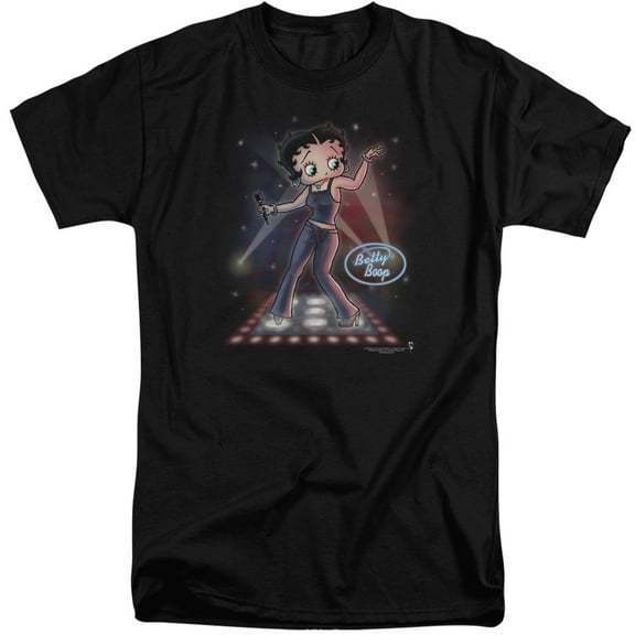 Betty Boop - Pop Star - Tall Fit Short Sleeve Shirt - XX-Large