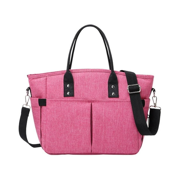 Bolsa de almuerzo portátil con aislamiento, lonchera térmica, lonchera ... Rosa roja