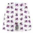 thumbnail image 5 of Puntoco Pantalones cortos deportivos para mujer, informales, de primavera y verano, cómodos, con cintura elástica, pantalones cortos con estampado de nueva moda para mujer, 5 of 5