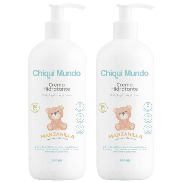 Set 2 Crema Hidratante Manzanilla