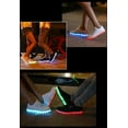 thumbnail image 5 of Multi-color LED Glow-in-the-dark Sneakers USB Port Suitable for Men and Women for Parties and Proms, 5 of 6