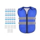 thumbnail image 5 of Chaleco de enfriamiento con 20 bolsas de hielo, chaleco de hielo ajustable, chaleco fresco para almacén, jardinería, trabajo en climas cálidos, pesca, 5 of 9
