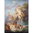 thumbnail image 3 of Jacques Charlier 11x14 Black Modern Framed Museum Art Print Titled - The Birth of Venus (After Boucher) (C. 1750 - 1770), 3 of 5