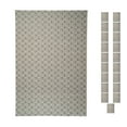 thumbnail image 1 of Furnish My Place Abstract Indoor/Outdoor Commercial Beige Color Rug, Pet-Friendly, Baby Nursery Mat, Home Décor Rug for Living Room, Playroom, Made in USA, 2' x 3' Rectangle - Set of 20, 1 of 5
