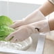 thumbnail image 1 of Guantes de Látex de Goma Impermeables para Lavavajillas, 1 Par, Puños Medianos y Largos, Resistentes Al Desgarro, Flexibles, para Limpieza Doméstica, Cocina, Lavandería, Jardinería, Protección de Man, 1 of 6