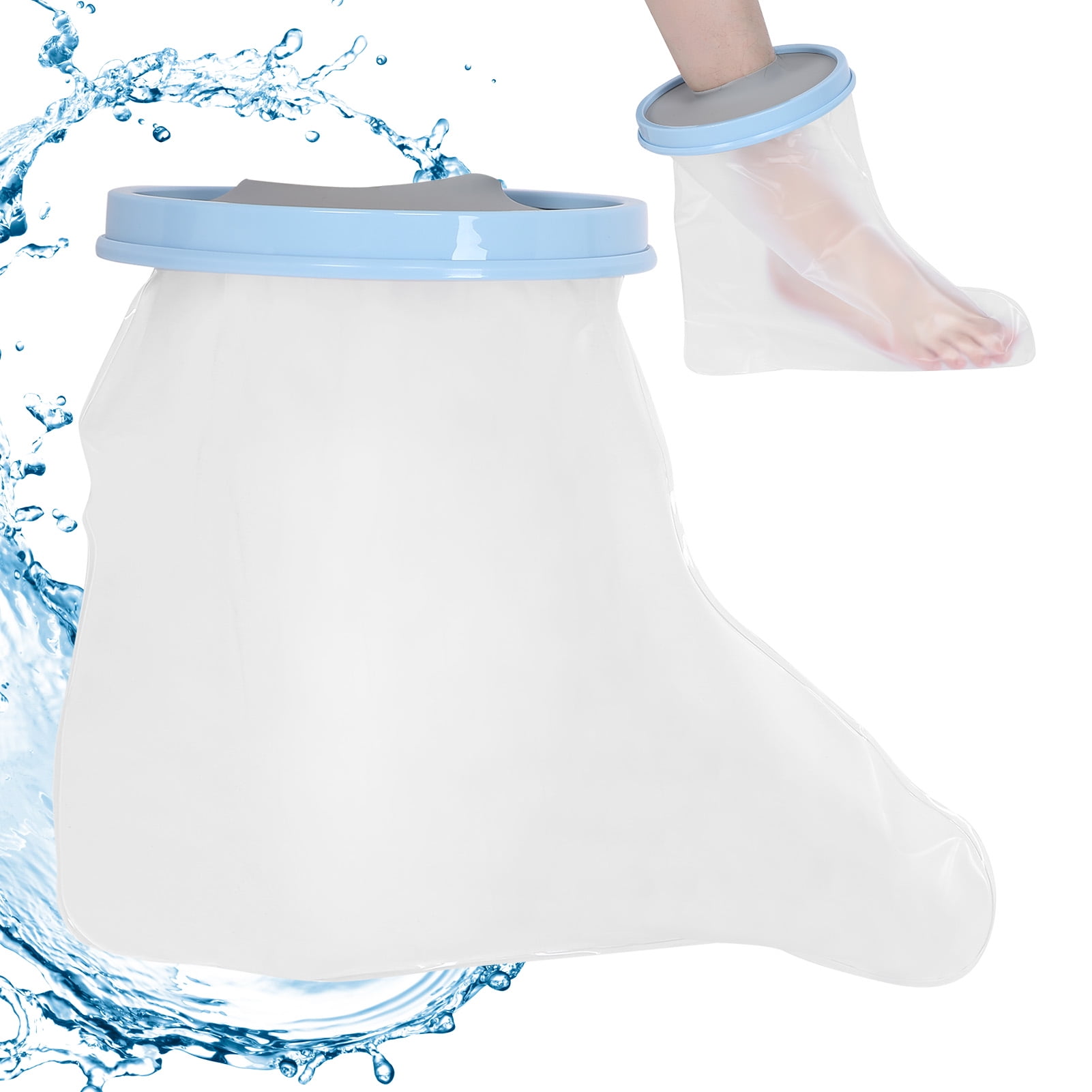 Gupbes Cast Bandage Protector Wound Fracture Foot Leg Knee Cover For Shower Adult Leg