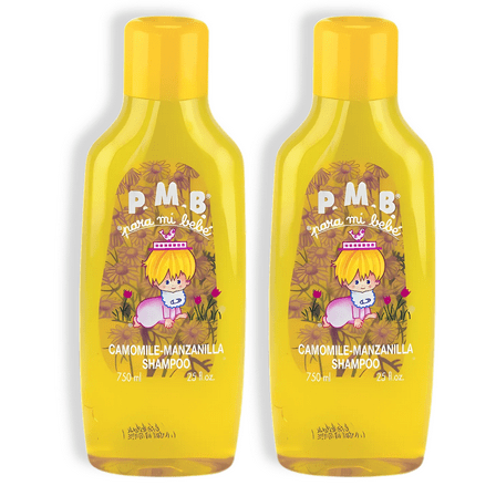 Para Mi Bebe Chamomile Shampoo, Gentle Daily Baby Shampoo 25 fl oz (2-Pack)