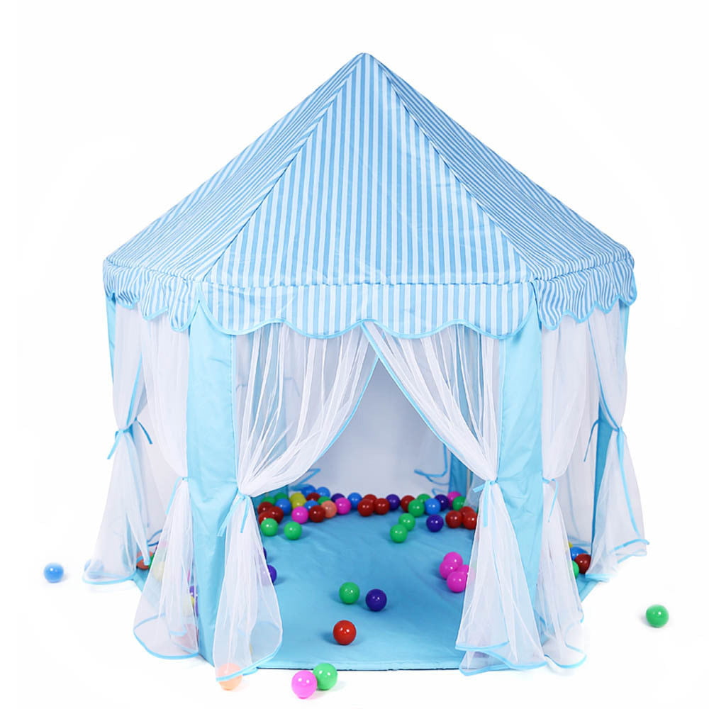 Details about   Folding Kids Play Tent Castle Indoor/Outdoor Children playhouse gift US Stock 