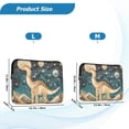 thumbnail image 4 of FORMRS 15"-15.6" Laptop Sleeve Protective Case Soft Carrying Quilted Computer Bag Cover, Dinosaur at Night, 4 of 7