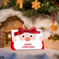 thumbnail image 4 of Christmas Treat Bags, 6.69X3.94X3.34" Santa Printed Paper Gift Bags with Wooden Handle, Christmas Candy Holders, Bow Decor Holiday Goodie Bags, Christmas Cookie Containers, Xmas Party Favor Pouches, 4 of 6