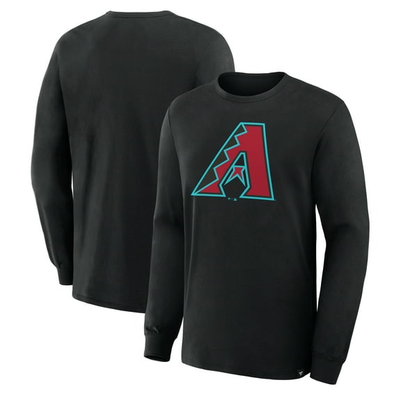 Men's Black Arizona Diamondbacks Essential Long Sleeve T-Shirt