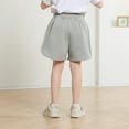 thumbnail image 6 of DHFJKG Kids Girls Shorts Casual Shorts Comfortable Fashion Cute Printed Loose Fit Shorts Everyday Wear Girls Baggy Leisure Trousers 7-8 Years, 6 of 7
