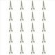thumbnail image 1 of 20X Muebles Armario Puerta Recepción Mostrador de Tapa Plegable Soporte de Bisagra, 1 of 8