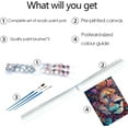 thumbnail image 5 of Lion Paint by Numbers Kits for Adults,Paint by Numbers on Canvas, for Beginner,Easy DIY Acrylic Painting for Home Wall Decor Without frame,lion, 5 of 7