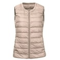 thumbnail image 2 of RYDCOT Women's Light Down Jacket Puffer Vest Lightweight Stand Collar Sleeveless Vest with Zipper Pockets Travel and Outdoor Puffy Vest Women Sale, 2 of 8