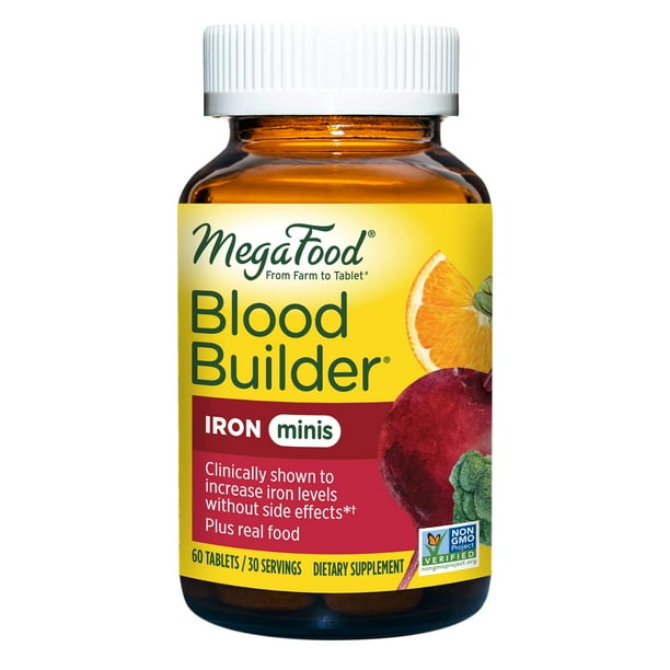 MegaFood Blood Builder Minis Iron Supplement Shown to Increase Iron