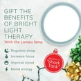 thumbnail image 4 of Circadian Optics Light Therapy Lamp, UV-Free LED Happy Mood Lamps for Seasonal Sunlight Changes, Full Spectrum Lights, White, 4 of 9