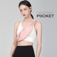 thumbnail image 4 of Riñonera con correa ajustable, ligera impermeable para deportes, gimnasio, entrenamiento, viajes, trabajo y desplazamientos, 4 of 5