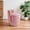 Pink, variant on Swivel Vanity Chair with Hidden Storage, 360° Rotating Vanity Stool with Back, Soft Velvet Upholstered, No Assembly Required for Bedroom, Dressing Room, Living Room,Black
