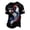 00 Black, variant on Men's France Soccer Fan T-Shirt French Rooster Football Graphic Print Short Sleeve Casual Tee Game Day Tee Plus Size
