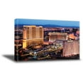 thumbnail image 1 of Awkward Styles American Night View Framed Canvas Artwork Las Vegas City Lights American Trip Souvenirs for Art Lovers Vintage Poster For Home Urban Canvas Collection Ready to Hang Artwork, 1 of 7