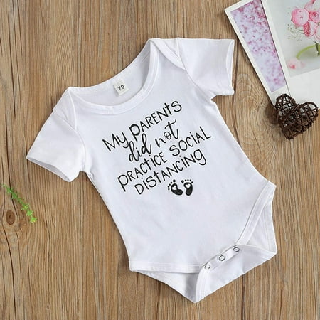 

Gubotare Baby Bodysuit Sets Rompers For Baby Boys Outfit Baby Girl Boy Hooded Sweatshirt Romper Onesie Ribbed Ghost Skull Flower Bodysuit Fall Playsuit White Medium