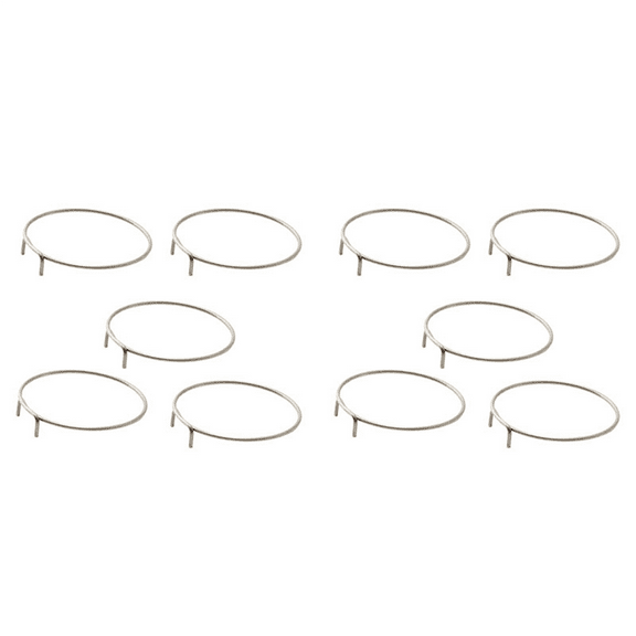 10Pcs Bike Freehub Pawl Spring Bicycle Tower Base Spring Cassette Driver for Road Mountain Bike Replacement,10 x Bicycle Freehub Pawl Spring,silver