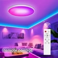 thumbnail image 1 of Lámpara de Techo Inteligente Wifi Bluetooth Control Remoto Rgbcw Lámpara de Techo de Color con Atenuación Lámpara de Techo Simple de Pruebas (UE), 1 of 5