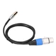 thumbnail image 4 of Cable de audio de 3 pines Bling Bling mini macho a XLR hembra 1 metro, 4 of 10