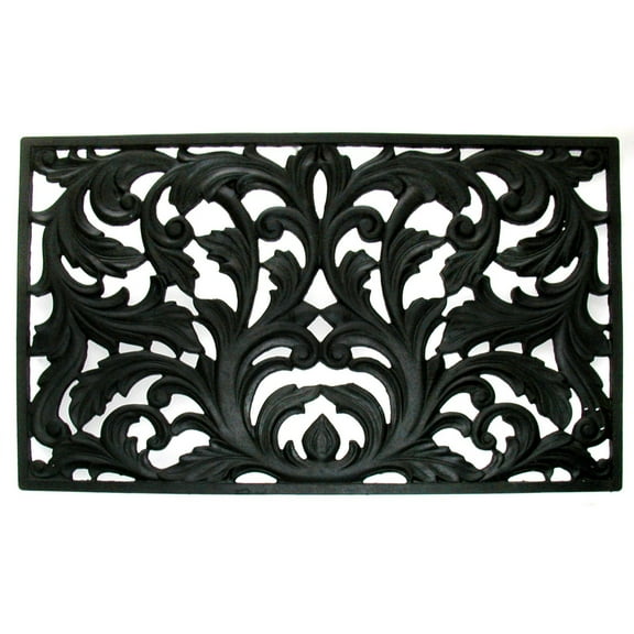 Geo Crafts Renee Heavy Rubber Door Mat
