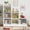 White, variant on Book Shelf, 6-Cube Toy Organizers and Storage, Small Open Floor Montessori Bookcase for Kids Room, Bedroom and Playroom, 35.4" W x 11.8" D x 31.5" H