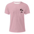 thumbnail image 1 of Men's Hawaii Printed T-Shirt Men's Loose Casual Short Sleeve Top S, 1 of 4