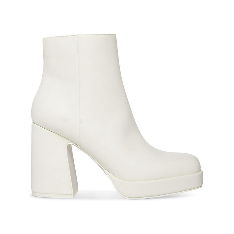 Madden girl white booties sale
