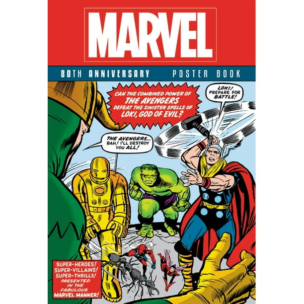 Marvel 80th Anniversary Poster Book