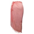 thumbnail image 5 of Daznico Women Swimsuit Cover Up Summer Solid Beach Wrap Skirt Swimwear Bikini Cover Up Skirt Beach Towel,One Size, 5 of 5