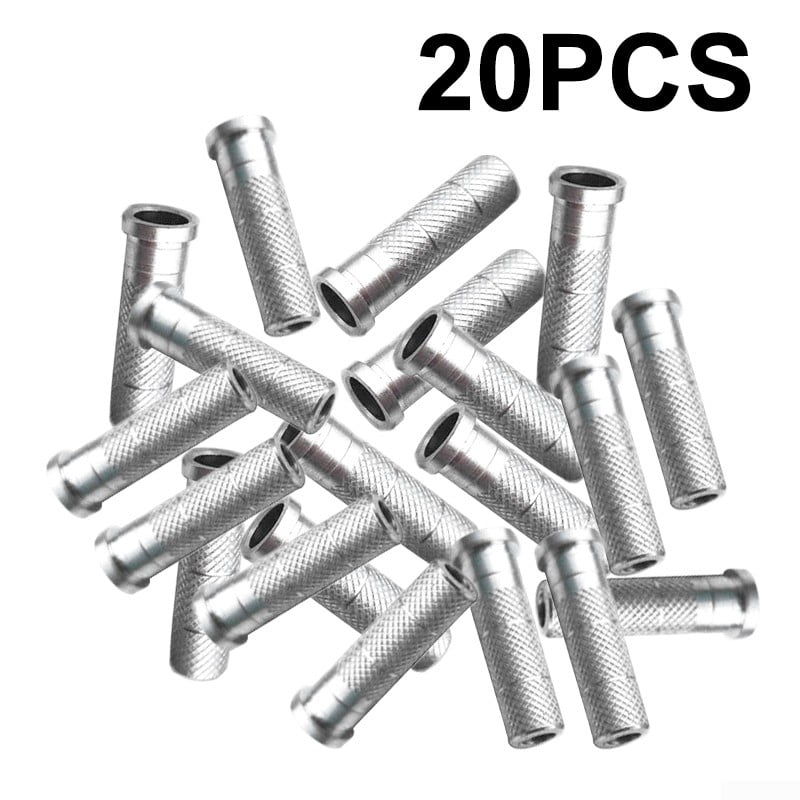Aluminum Inserts For Arrow Head Points Tips Insert Adapter Connector Replace*20 