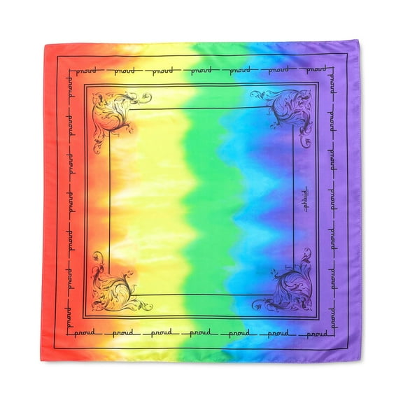 The Phluid Project Rainbow Bandana, 22″ x 22″
