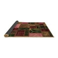 thumbnail image 2 of Ahgly Company Indoor Square Oriental Brown Modern Area Rugs, 4' Square, 2 of 4