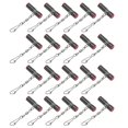 thumbnail image 5 of 2024，Sea Water Plastic Fishing Balance Swivel with Quick Pin Hook Bracket Fishing Line Sinker, 5 of 5