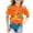A-Orange, variant on Girl Tops Size 14-16 Last Day of School Graphic Print Short Sleeve Crewneck Cute Preppy Shirts Relaxed Fit T-Shirts Girl's Clothing,A-Black,160(12-13 Years)
