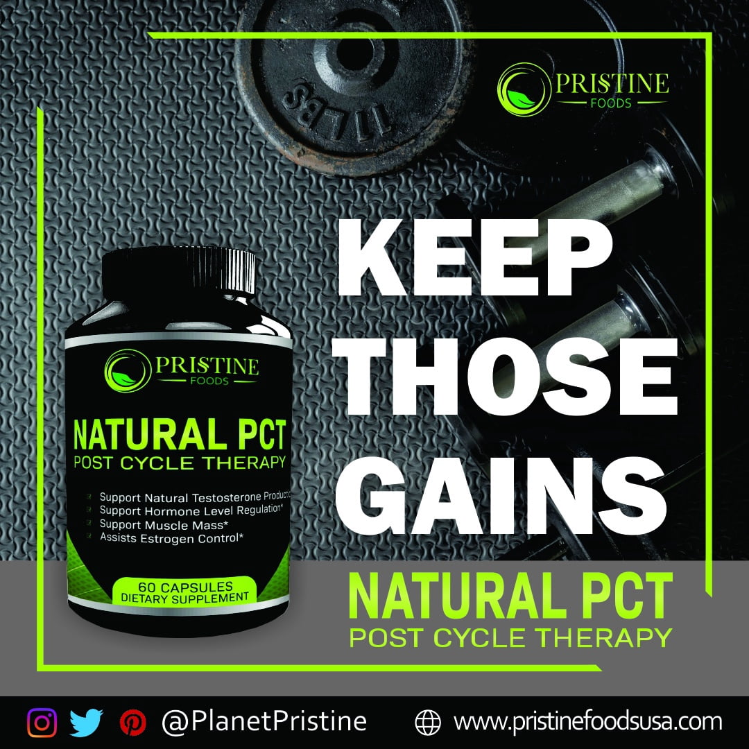 PCT – Men’s Daily Wellness Support, 60 Capsules | Plant-Based Formula for Balance, Energy & Everyday Strength
