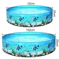 thumbnail image 7 of Happy Date Inflatable Pool for Kids, Swimming Pool, Blow Up Round Baby Padding Pool for Outside and Indoor, Toddler Pool Ball Pit/Fishing/Toys Play Center for Garden, 7 of 7